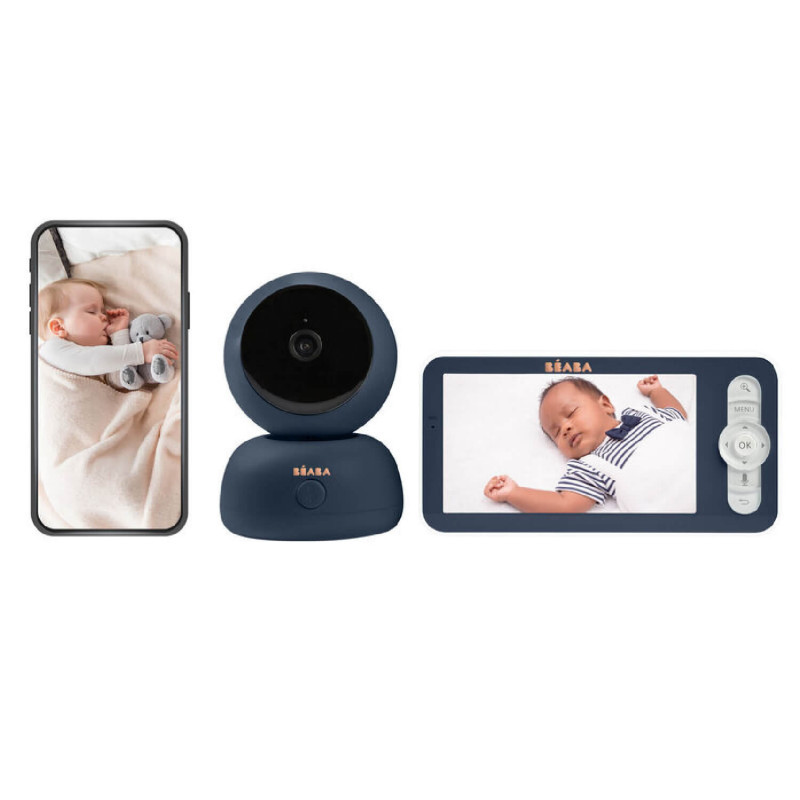 Beaba baby video monitor Zen Premium, night blue 