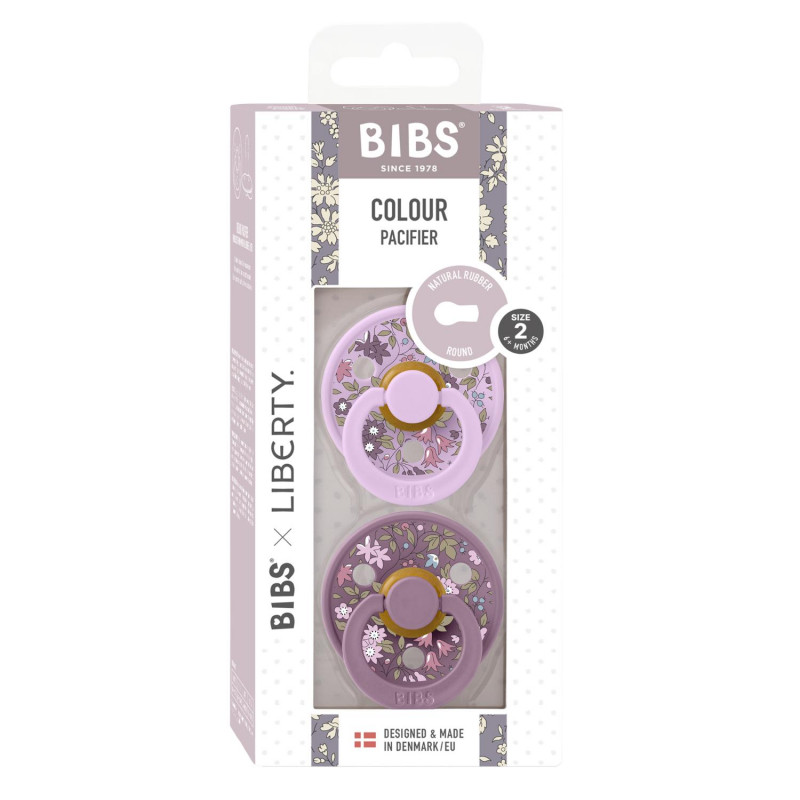 Bibs laža Liberty Chamom. Lawn Violet Mix vel. 2 