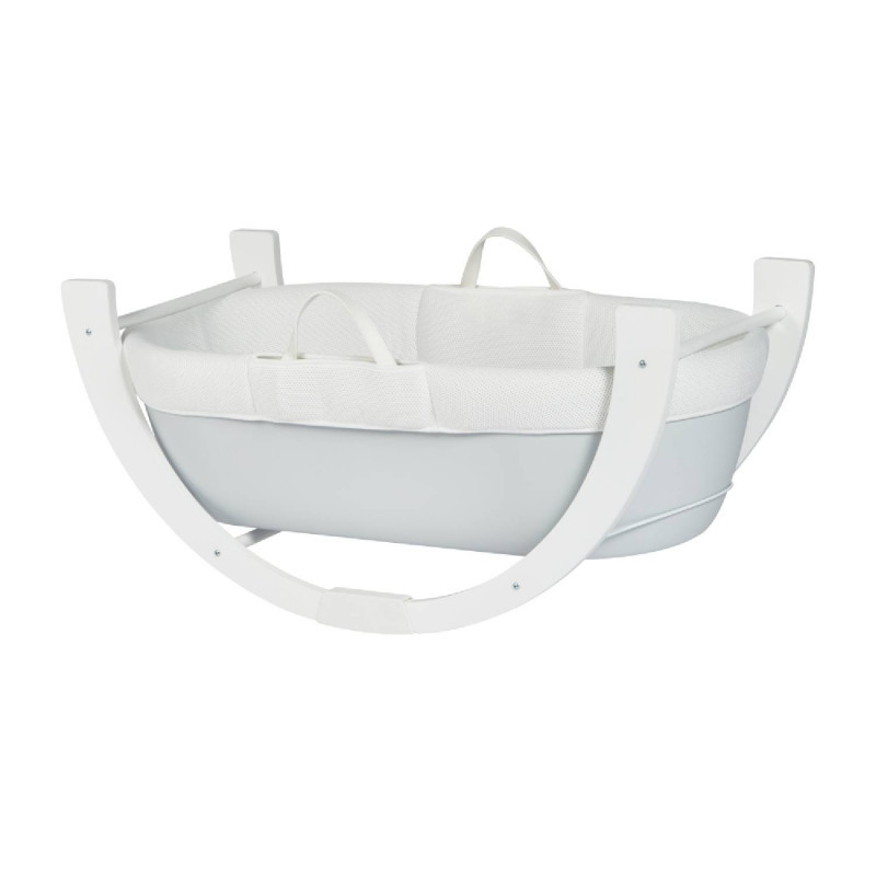 Shnuggle Dreami M nosiljka/kolevka+stal.+duš,Grey 