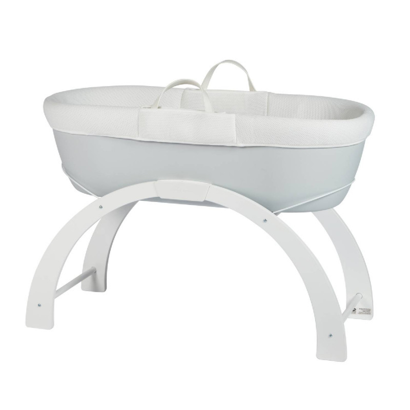 Shnuggle Dreami M nosiljka/kolevka+stal.+duš,Grey 
