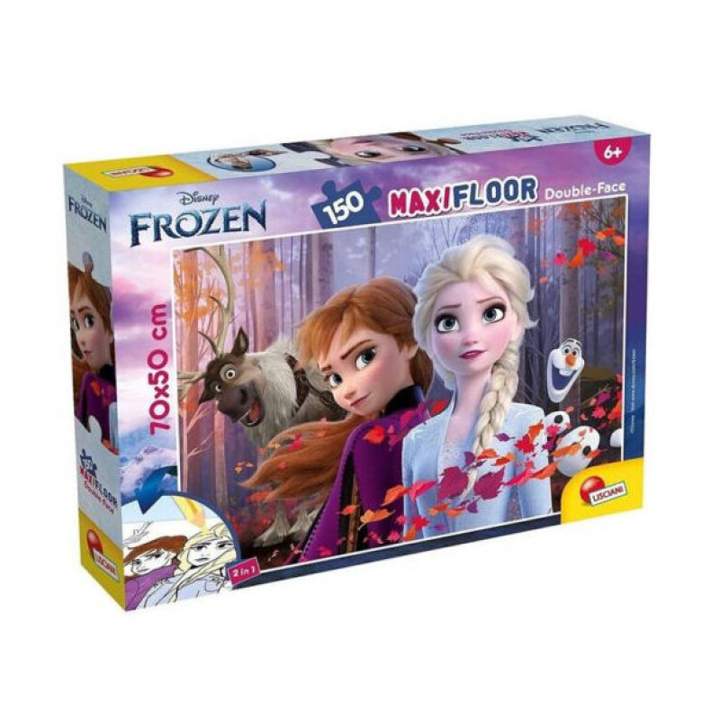 Slagalica  150pcs maxi frozen 2u1 slozi i oboji 