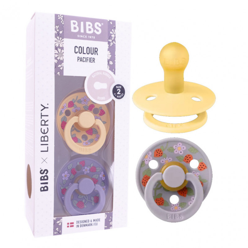 Bibs laža Liberty Strawberries/ C. Pale veličina 2 