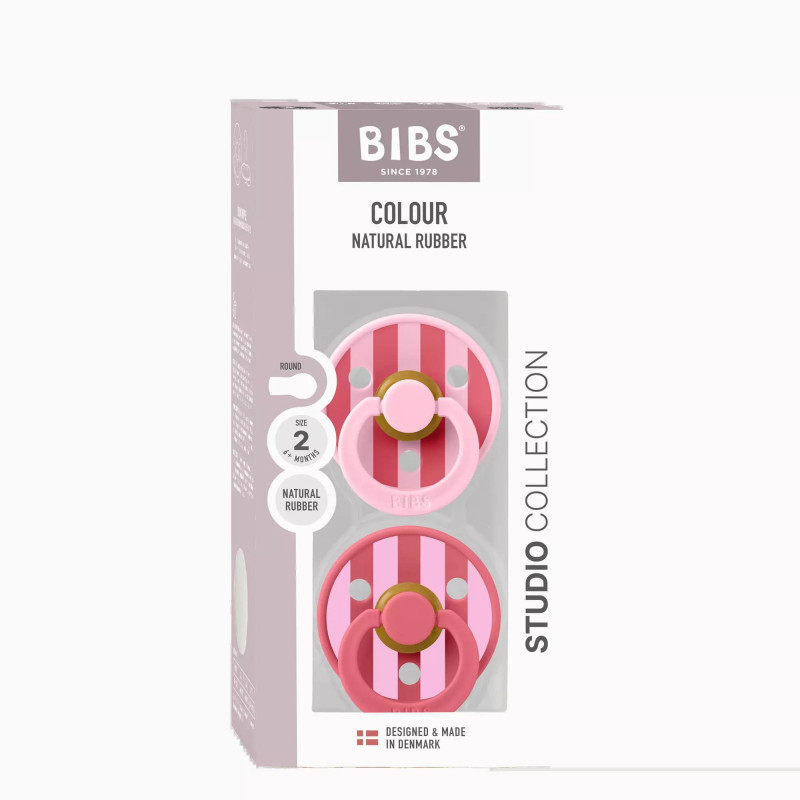 Bibs laža Studio Baby pink Coral  veličina 2 
