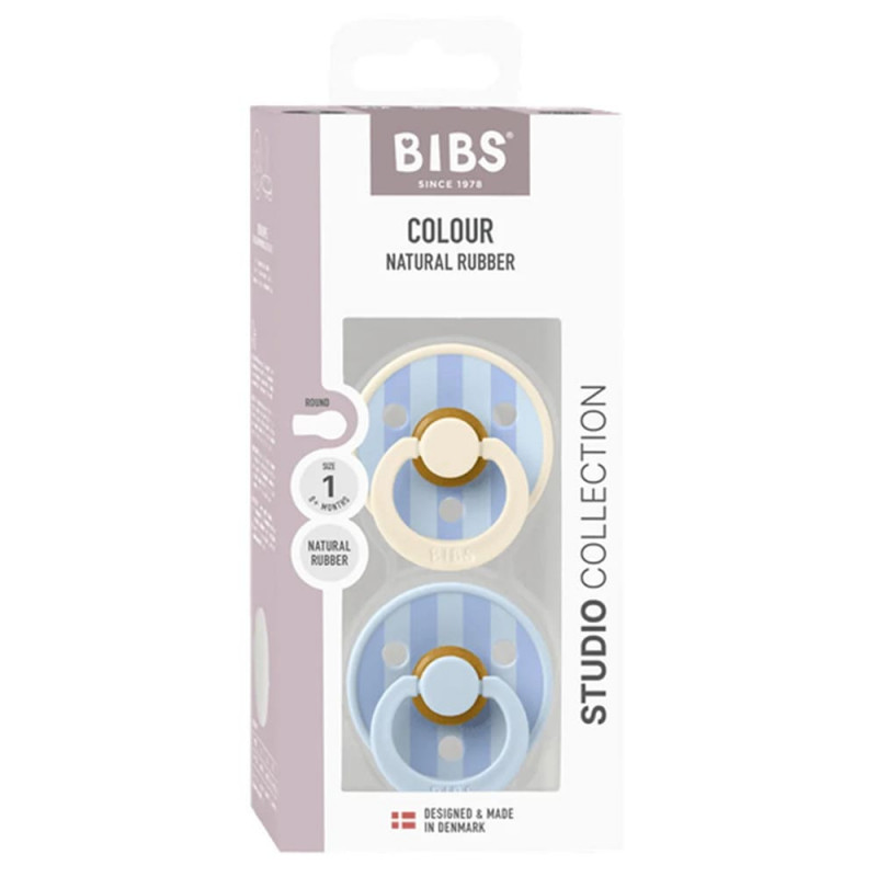 Bibs laža Studio Baby blue Dusty blue veličina 2 