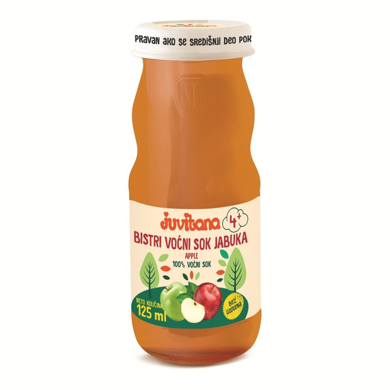 Juvitana bistri sok od jabuke 125ml 