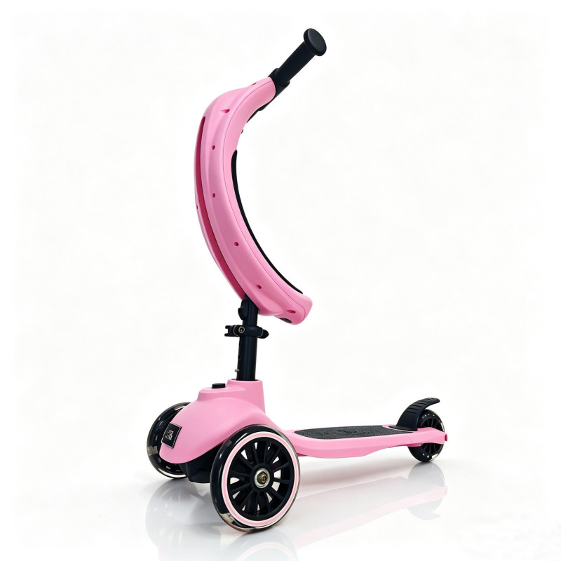 Cute&cool Mini Deluxe Scooter 4 in 1, Pink 