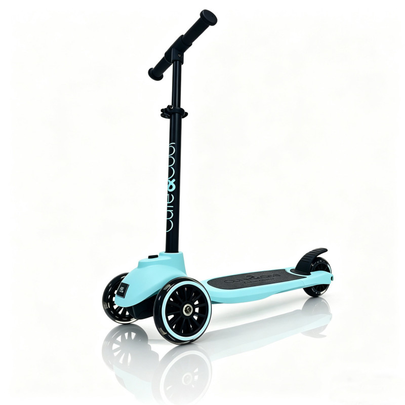 Cute&cool Mini Deluxe Scooter 4 in 1, Turquoise 