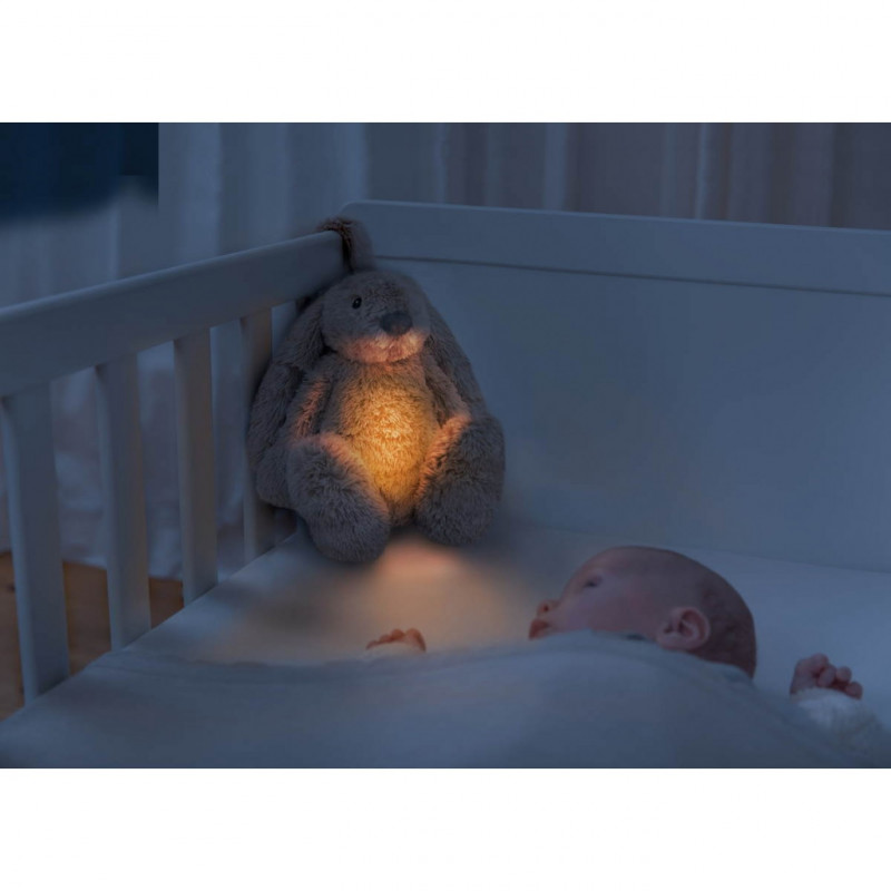 Zazu noćna lampa plišani zeka Ro, Beige 