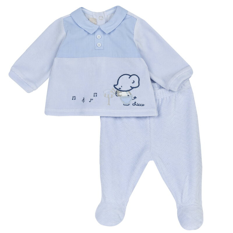 Chicco komplet 2/1 (majica dr, pantalone), dečaci 