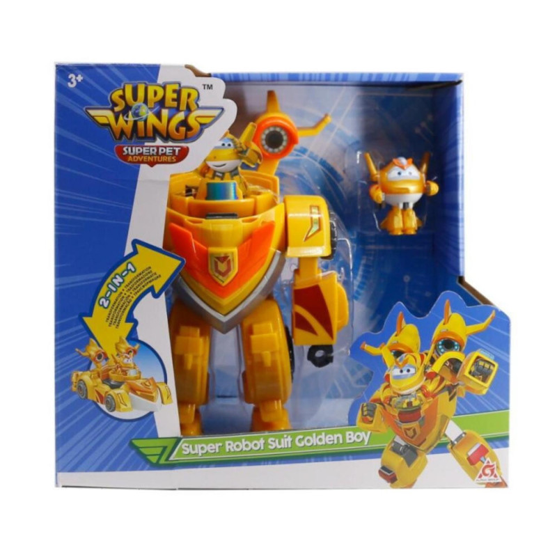 Super Wings Super robotsko odelo Golden Boy 
