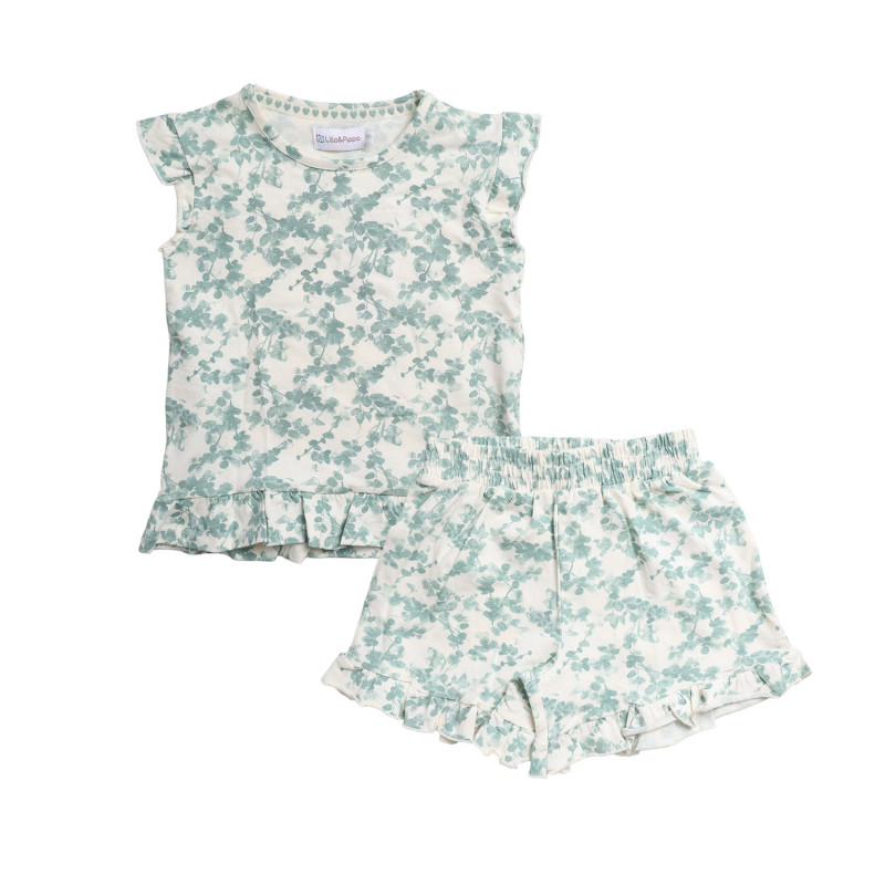 Lillo&Pippo komplet (majica, šorts), devojčice 