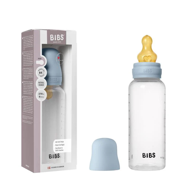 Bibs plastična flašica 270 ml Baby Blue 