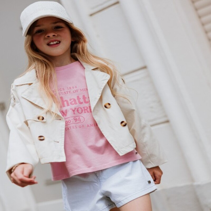 No way monday majica kr, devojčice 