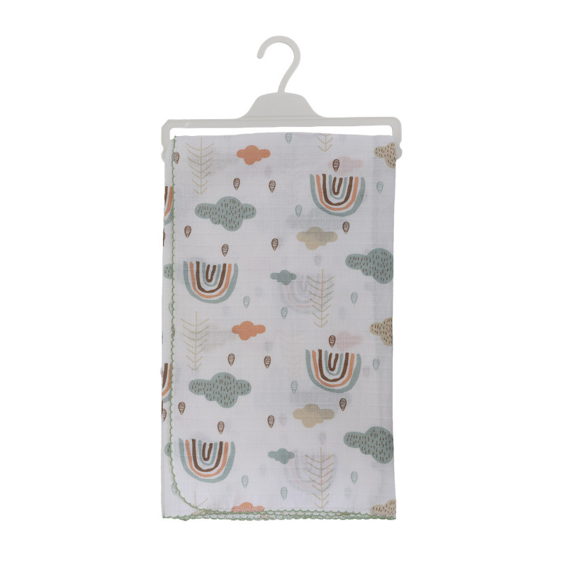 Lillo&Pippo prekrivač od muslina 80x90cm 