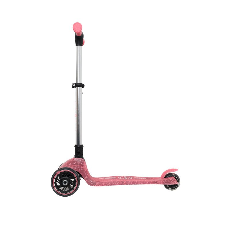 Cute&Cool svetleći sklopivi trotinet Galaxy Pink 