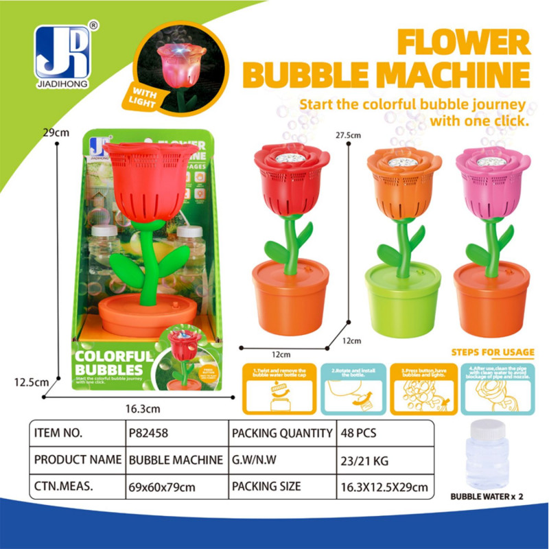 HK Mini mašina za mehuriće cvet 