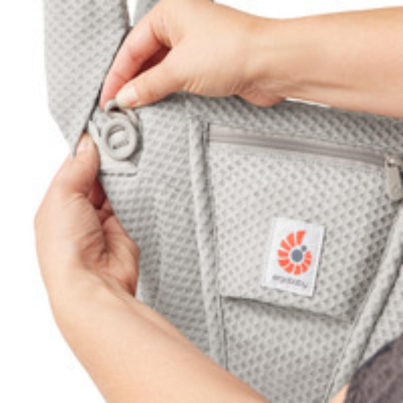 Ergobaby kengur nosiljka Omni Deluxe M,Pearl Grey 