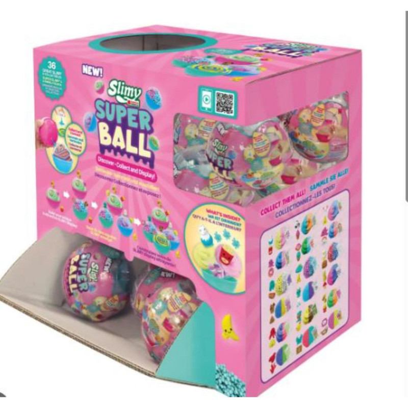 Ljigavci loptice u displeju-36 kom 