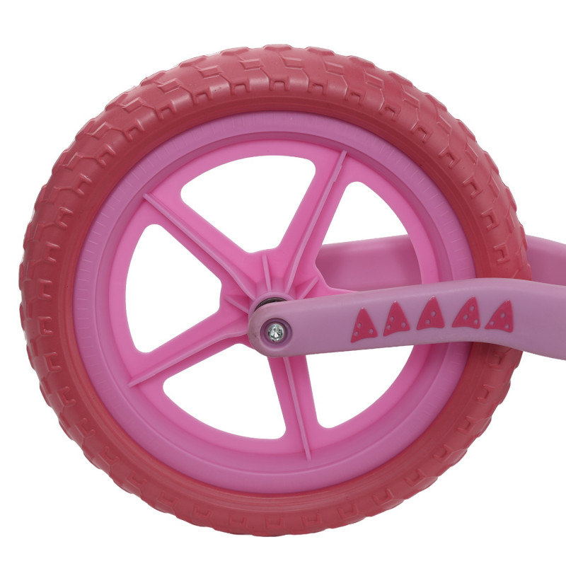 Cute&Cool balance bike dino roze 
