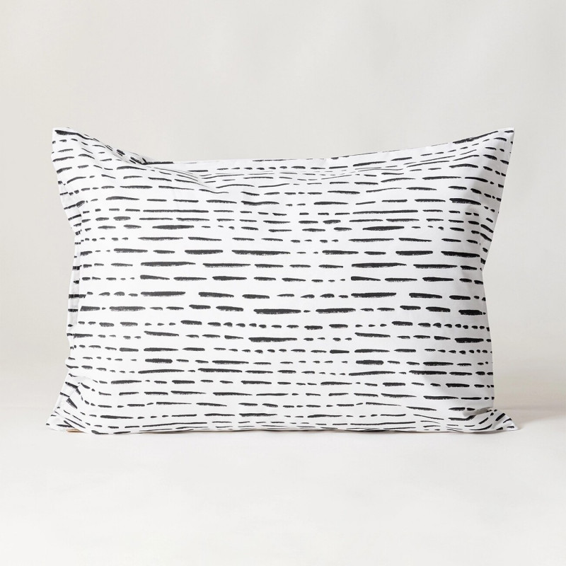 Stefan jastučnica crne pruge, 40x60 