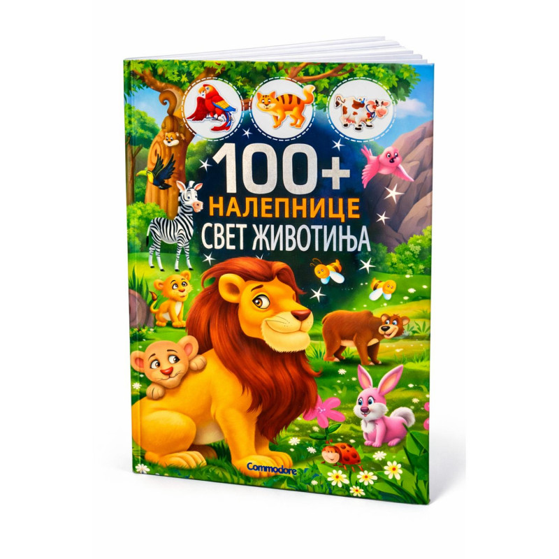 Svet životinja- 100+ nalepnica 