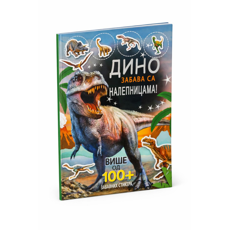 Dino zabava - 100+ nalepnica 