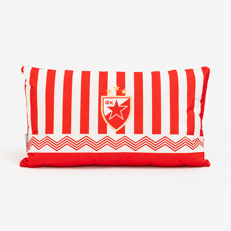 Stefan ukrasni jastuk Crven zvezda, 30x50cm 