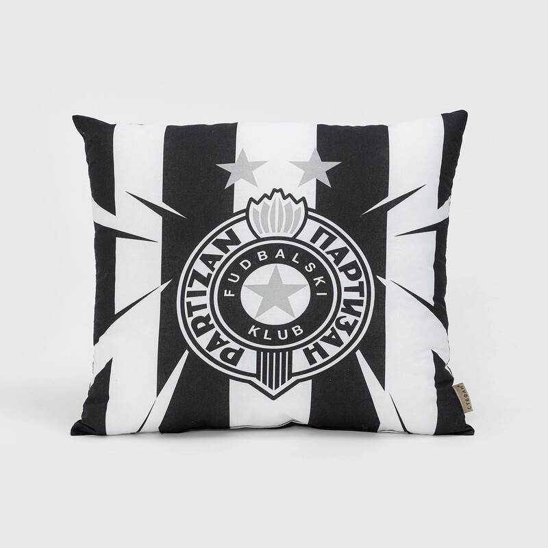 Stefan ukrasni jastuk Partizan, 40x40cm 