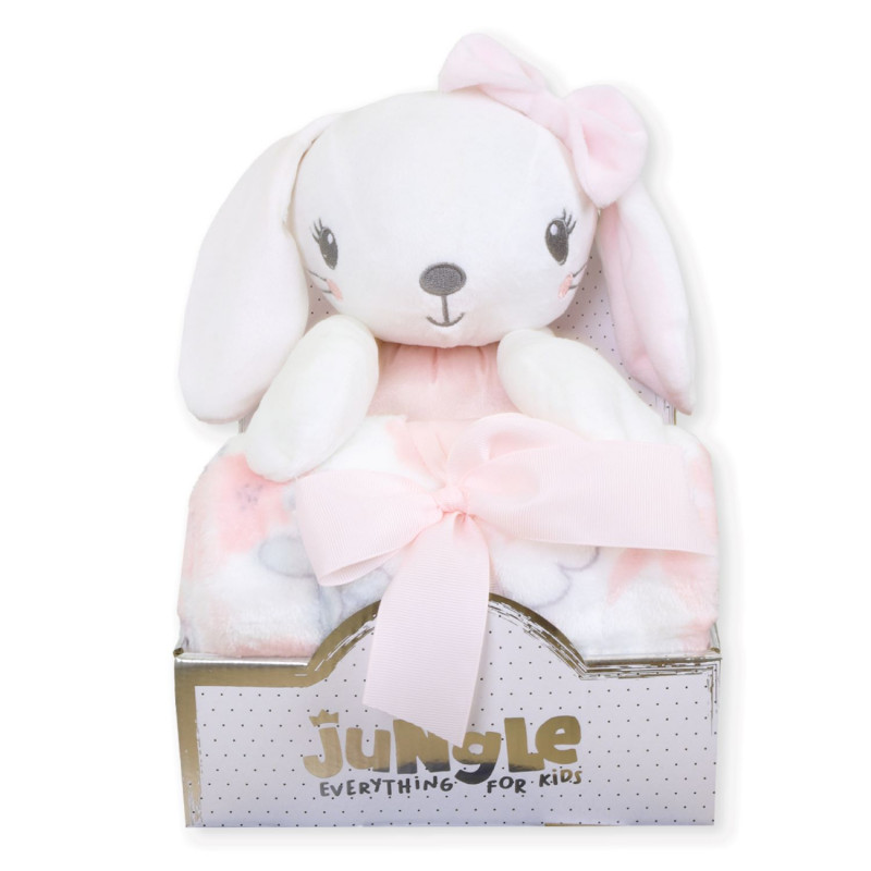 Jungle ćebe sa igračkom, zeka 