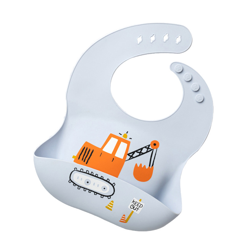 Baby Chef silikonska portikla plava, bager 