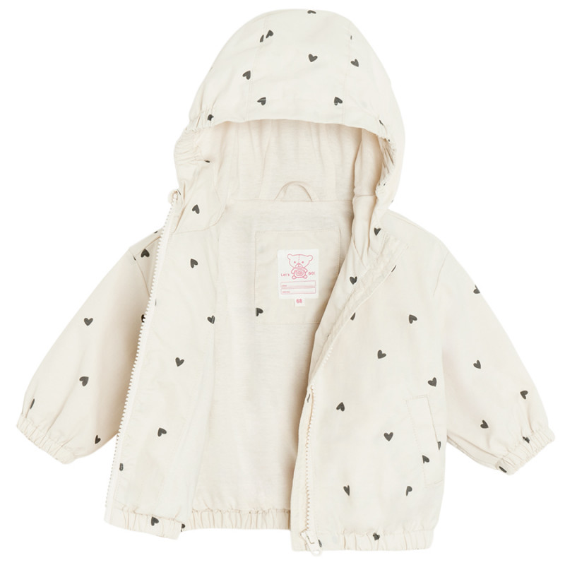 Cool club jakna sa kapuljačom, devojčice 