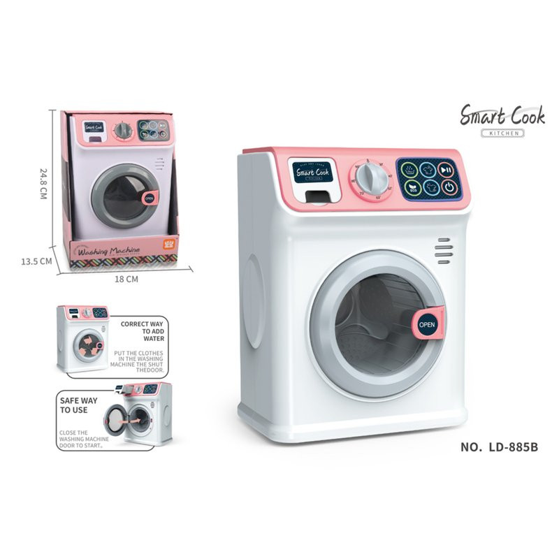 HK Mini veš mašina roze 