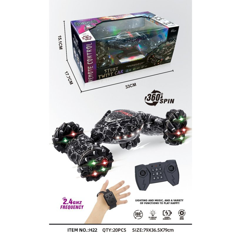 HK Mini akrobatski auto sa svetlom i muzikom 