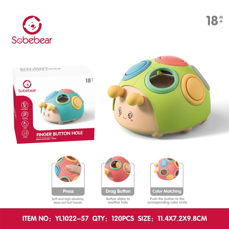 HK Mini edukativna igračka buba sa dugmićima 