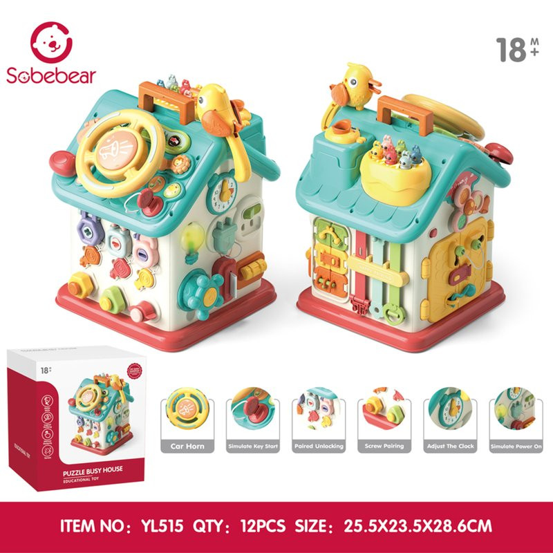 HK Mini edukativna kućica sa aktivnostima 