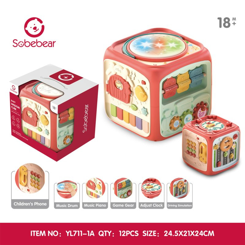 HK Mini edukativna kocka za decu 