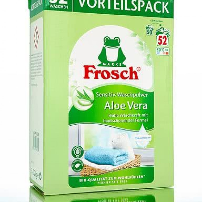 Frosch Aloe Vera Powder Det. Sensitive 3,4kg 