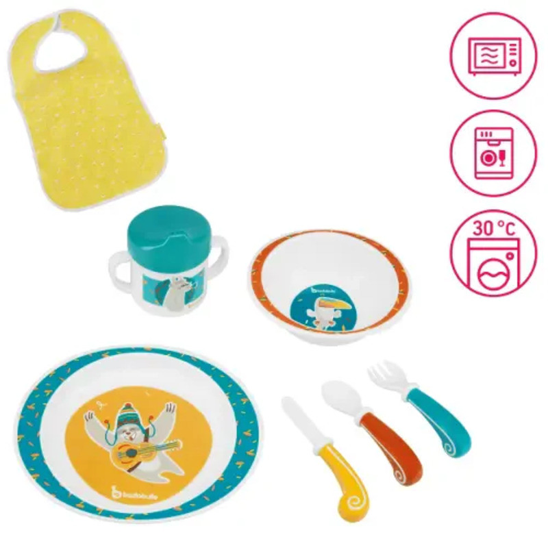 Babymoov set za hranjenje Yummy, plavi 