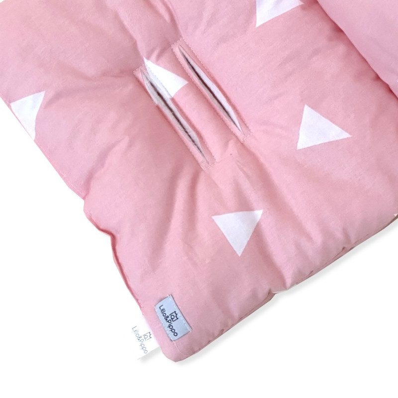 Lillo&Pippo jastuk podloga za kolica, trouglovi 