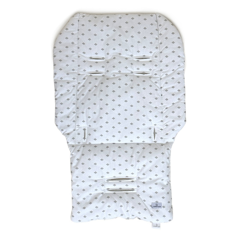 Lillo&Pippo jastuk podloga za kolica, romboidi 