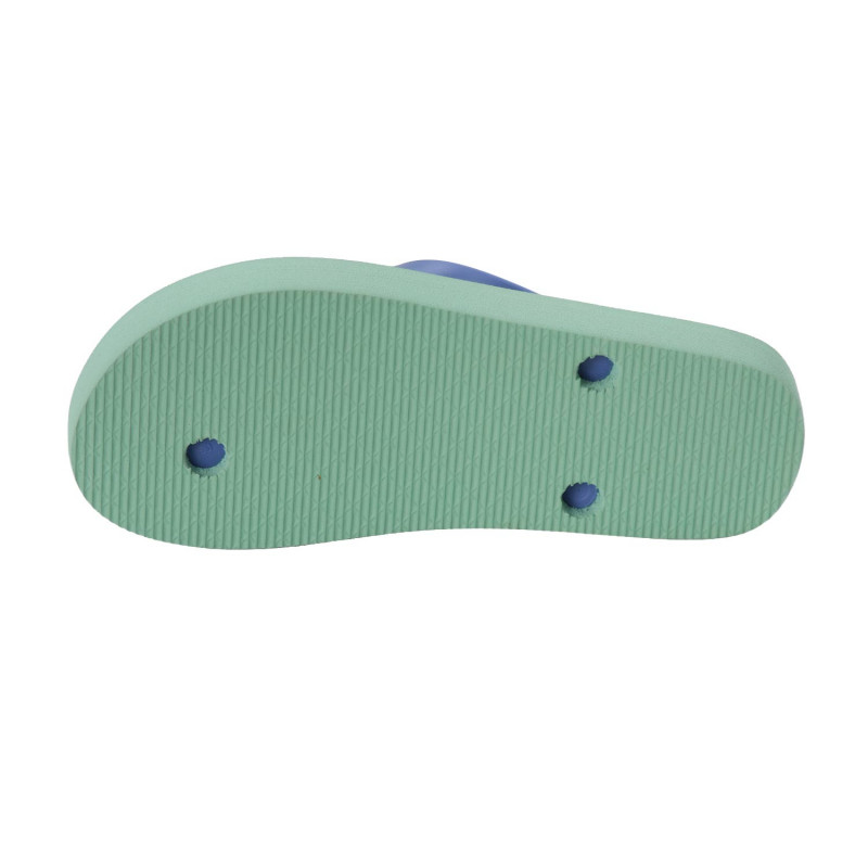 Be Cute japanke za plažu, plava sa prugama 