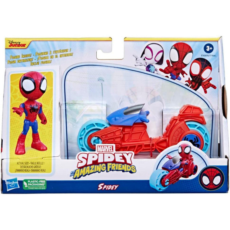 Marvel SpideyandAmazing friends Set Spidey- motor 