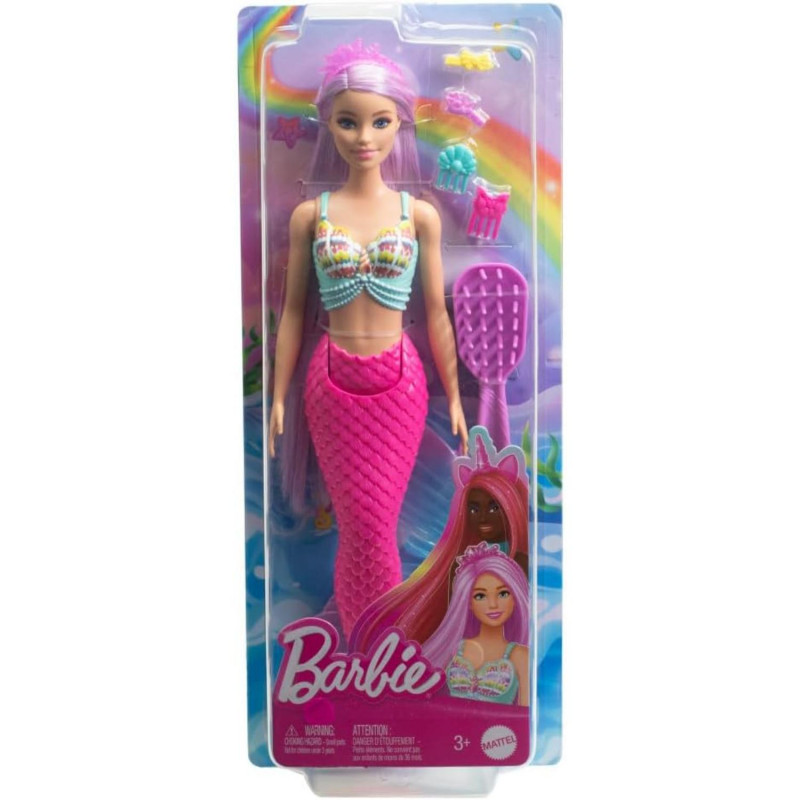 Barbie Sirena set za stilizovanje kose 