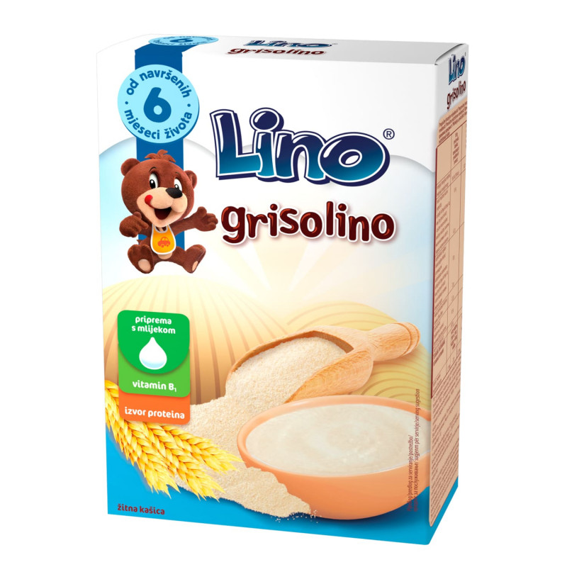 Lino bezmlečna instant kaša grisolino 200g 
