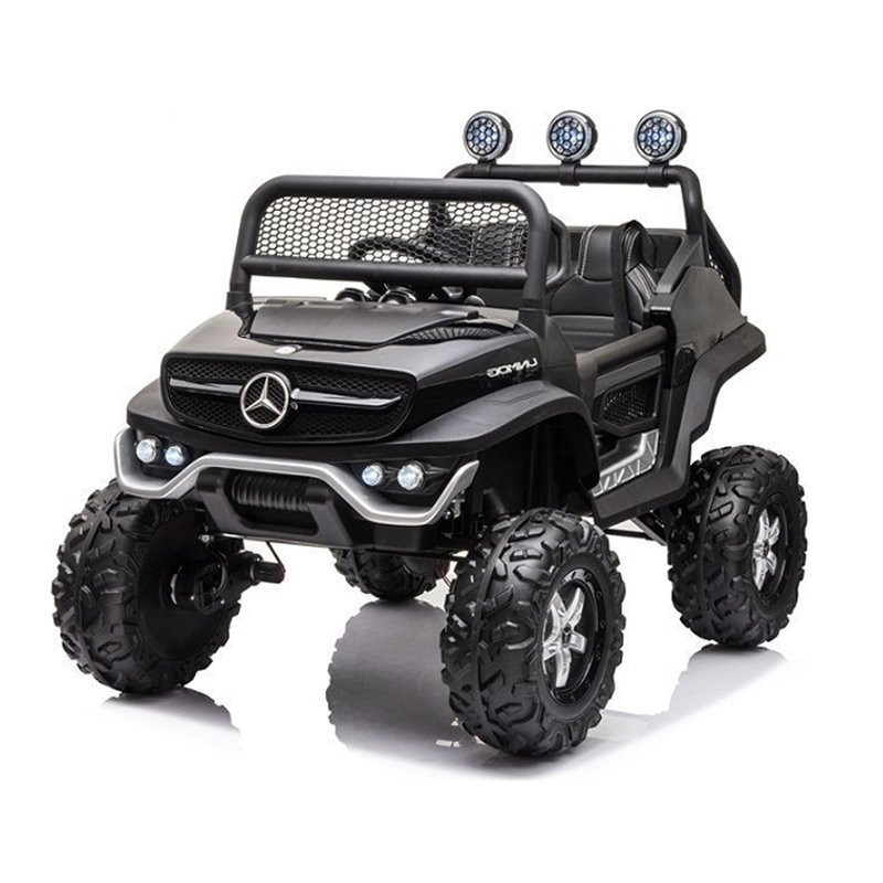 BBO auto na akumulator (12V) Mercedes unimog, crni 