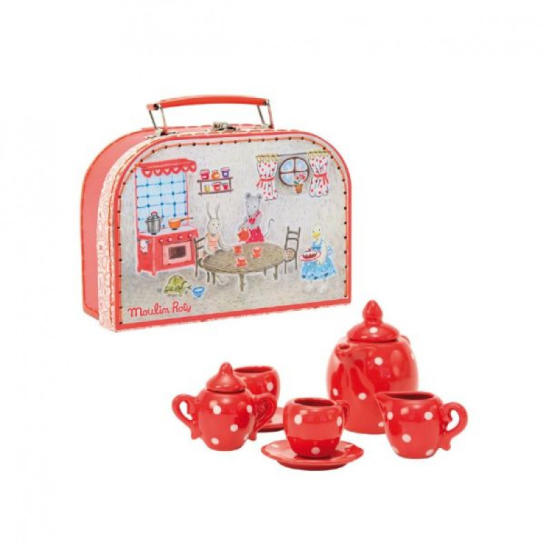 Moulin Roty  keramički set za čaj 