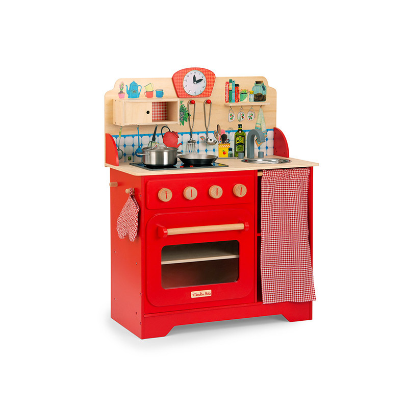 Moulin Roty drvena kuhinja La Grande Famille 