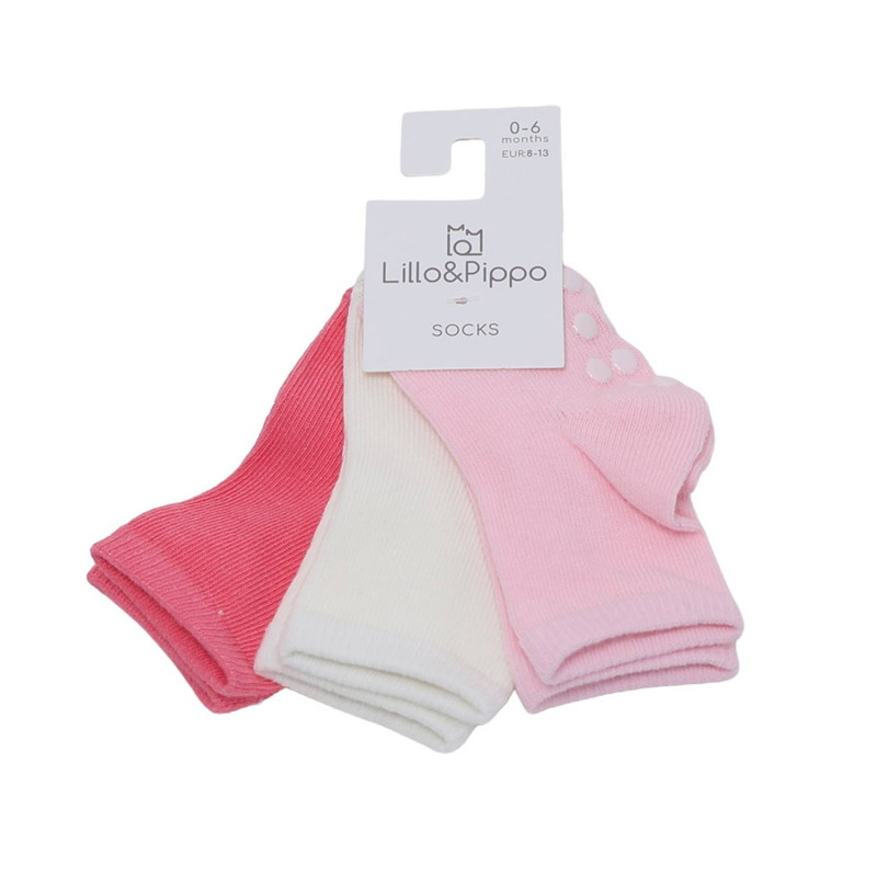 Lillo&Pippo čarape sa ABS-om 3/1, devojčice 
