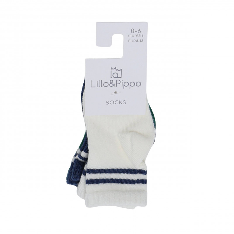 Lillo&Pippo čarape 3/1, dečaci 