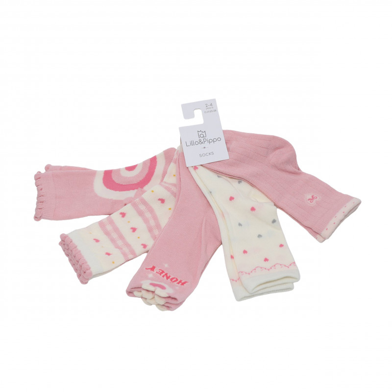 Lillo&Pippo čarape 5/1, devojčice 